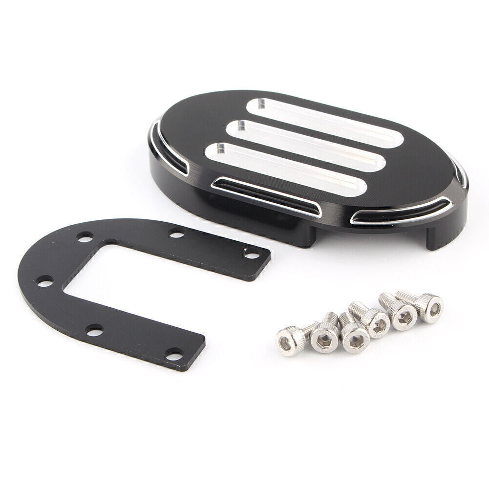 Black Aluminum Brake Pedal Pad Footreats Cover Fit for Harley Sportster 883XL