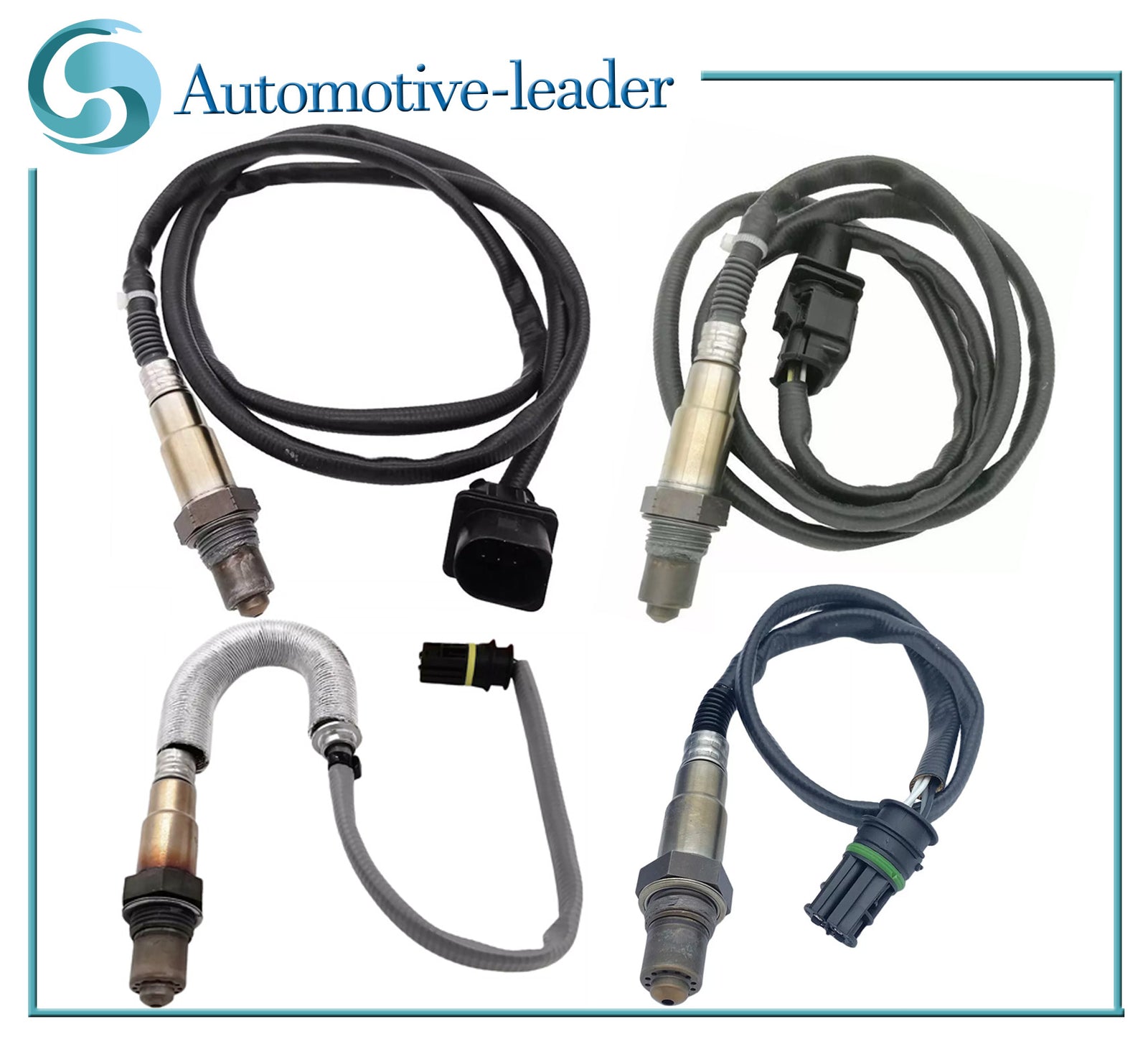 4Pcs UpDownstream Oxygen O2 Sensor for BMW 525i 525xi 530i 530xi 2006-2007 3.0L