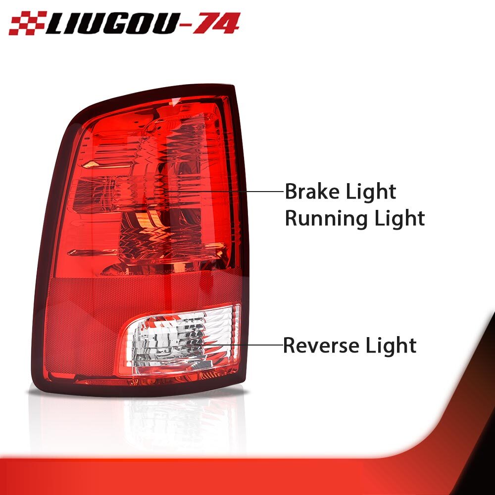 Driver LH side taillights suitable for 2009-2018 for Dodge for Ram 1500 2500 3500 pickups