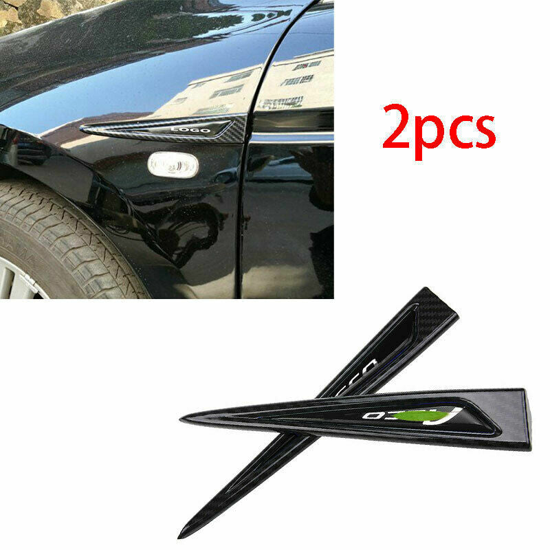 for Honda Accord 2008-2012 Carbon Fiber Look Fender Side Air Outlet Cover Trim