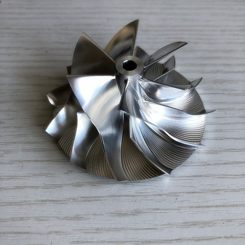 TD04HL 6+6 Blade 45.00/64.89 mm High-Performance Turbine Billet Compressor Wheel