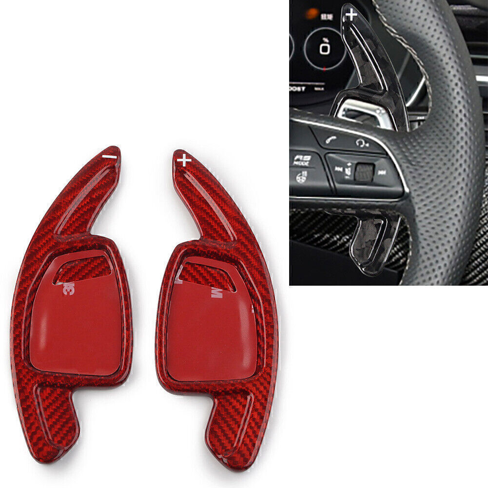 Steering Wheel Shift Paddle for Audi RS4 RS5 RS7 2020-2022 RS6 2019-2022 RED