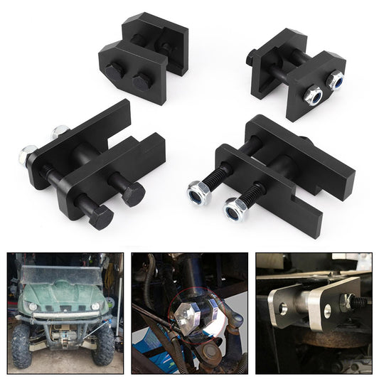Full Lift Kit Fits for Yamaha Rhino 450 660 700 04-09 Sport or SE 2 inch Black