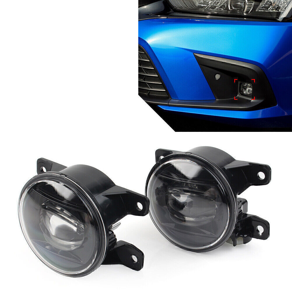 1 Pair Front LED Fog Light Lamps w/Cable Switch for Honda for Civic Sedan 2022+