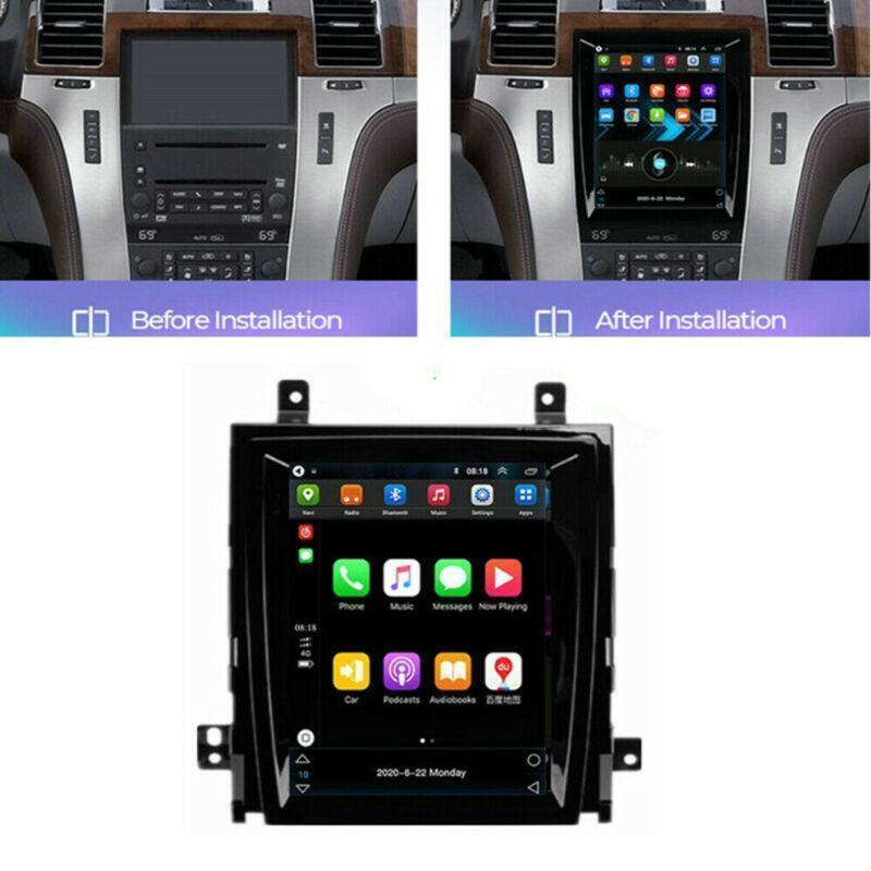 Radio 9.7 Android 10.1 Vertical Stereo GPS for Cadillac for Escalade SLS 2007-2014