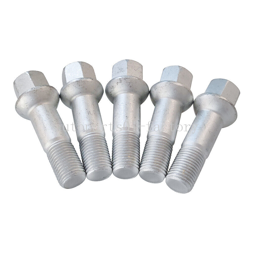 5PCS Wheel Lug Bolts Nuts Kit for Mercedes-Benz W220 W204 W164 W251 0009905307