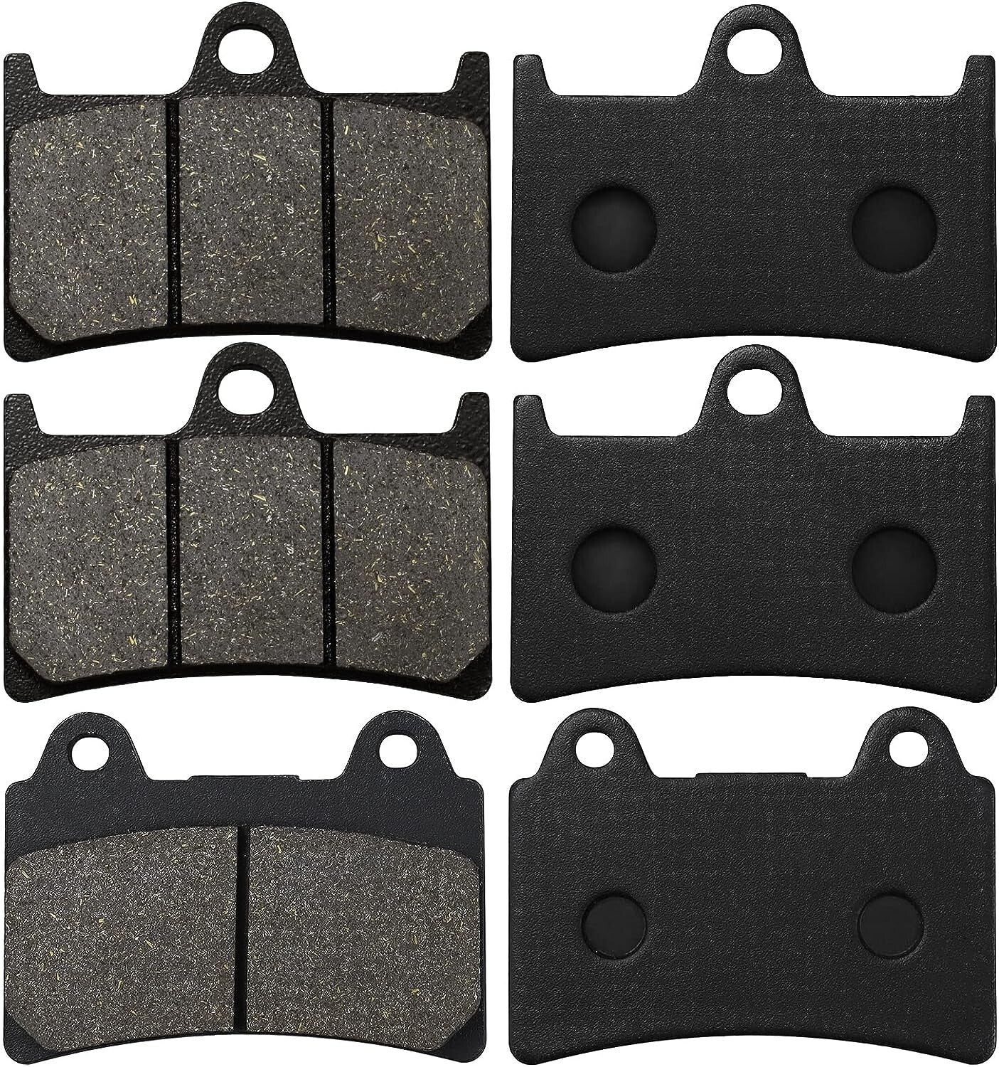 Front and Rear Brake Pads for YAMAHA Road Star Midnight Silverado 2004 -2007