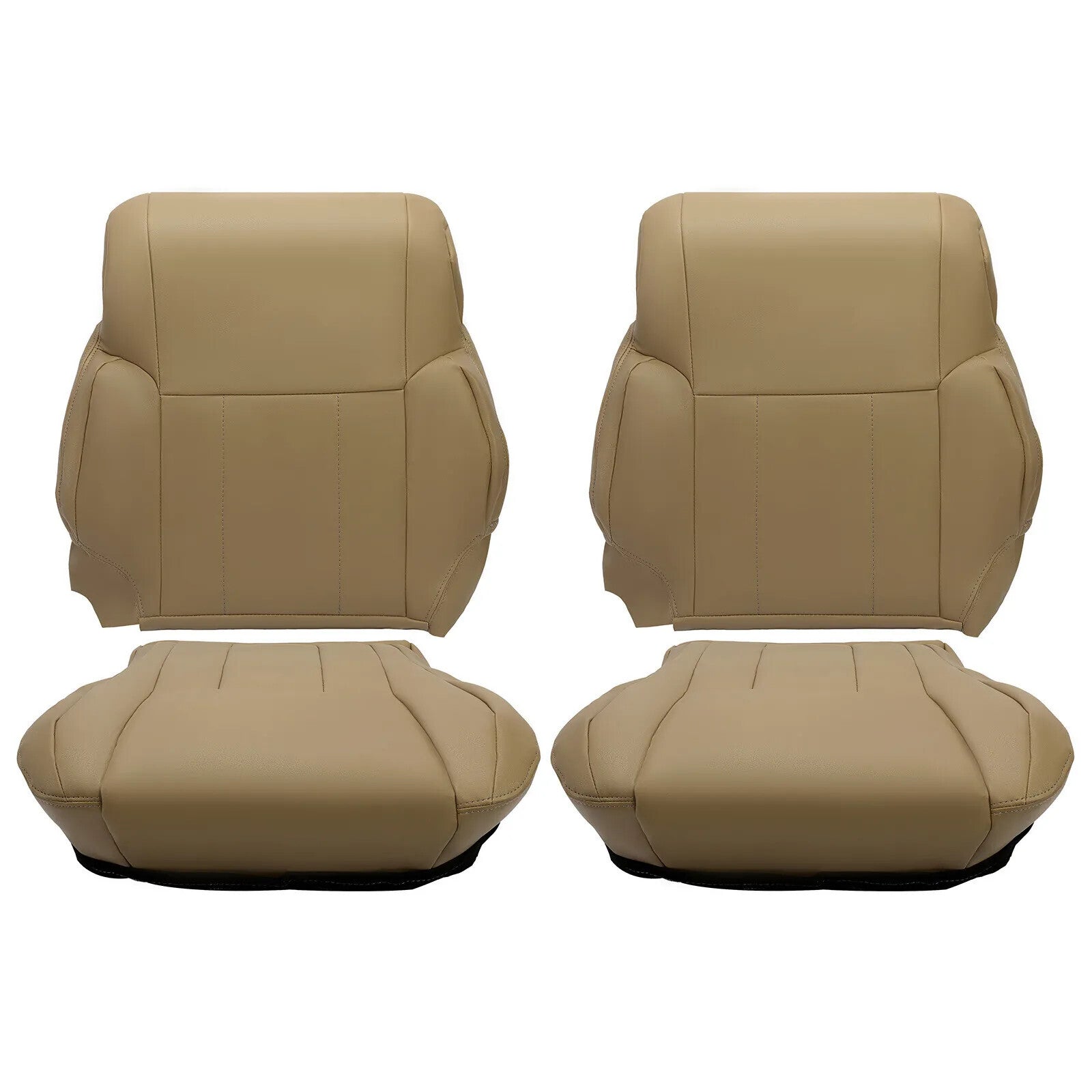 4pcs for Toyota 4Runner 1996-2002 for Seat Cover Driver Passenger for Seat Oak Tan