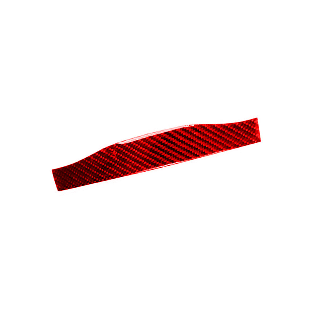 Red Carbon Fiber Central Air Vent Middle Cover Trim for Honda CRV CR-V 2012-2016