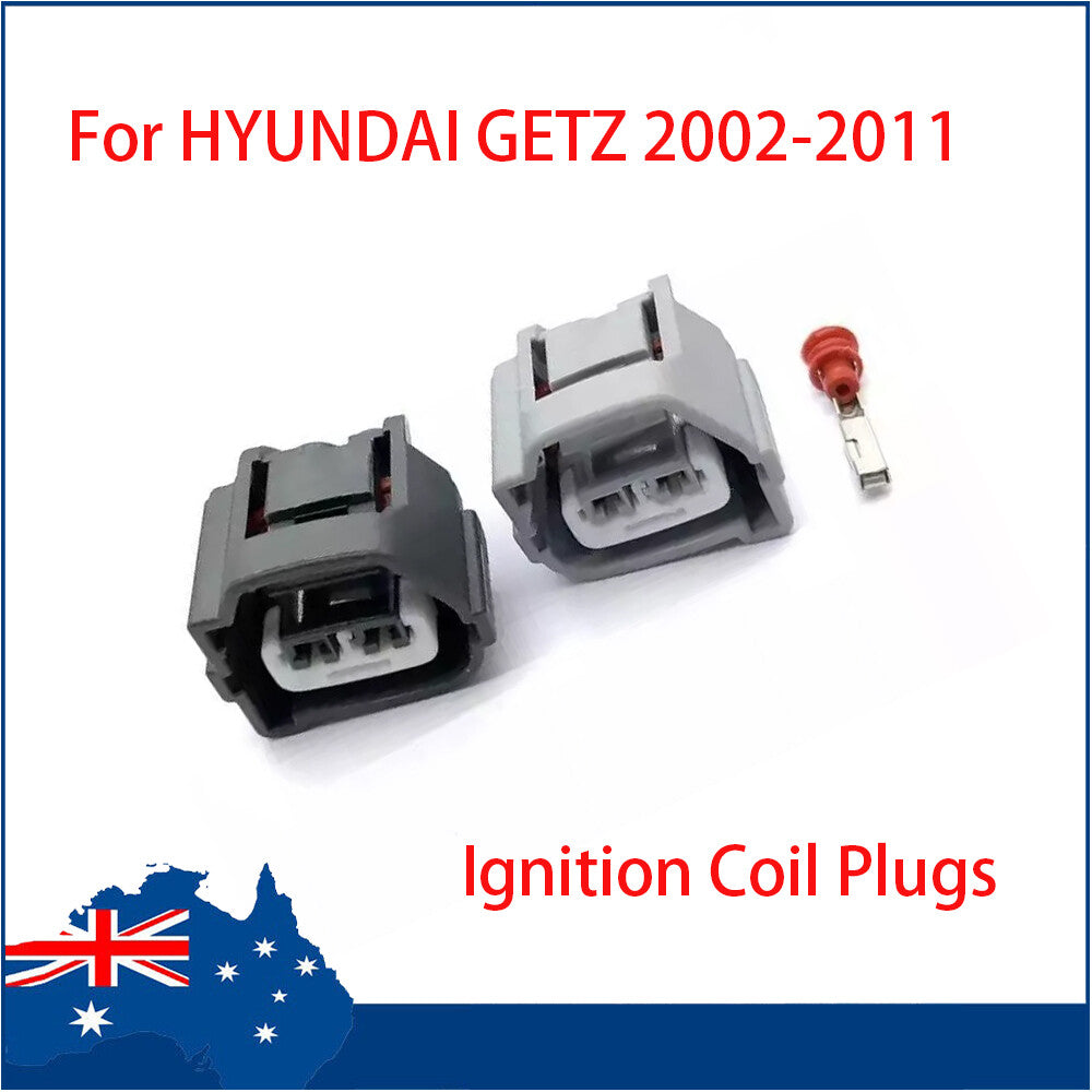 2X Set Ignition Coil Plugs 2 Pin 2731026600 for HYUNDAI GETZ 2002 2003 2004-2011
