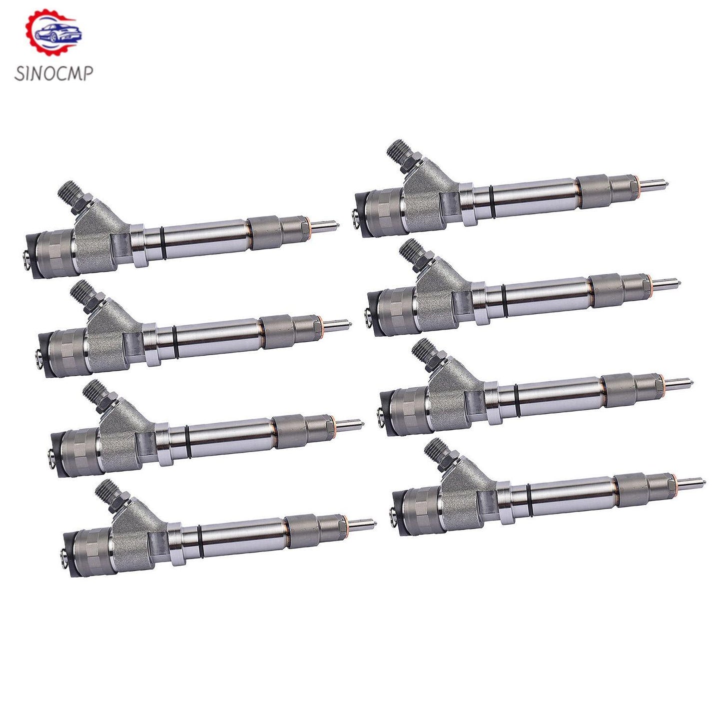 8PCS Common Rail Fuel Injectors for GMC for Chevy Savana Duramax 0986435521