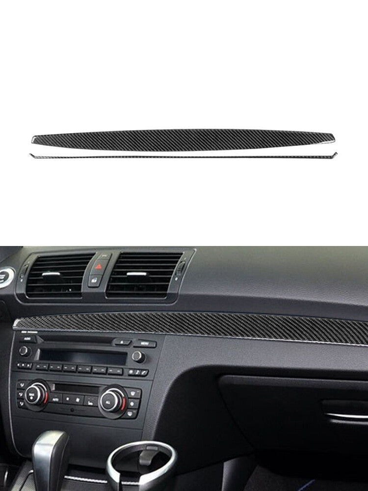 Carbon fiber dashboard trim for BMW 1 Series convertible E82/E88 2008-2013