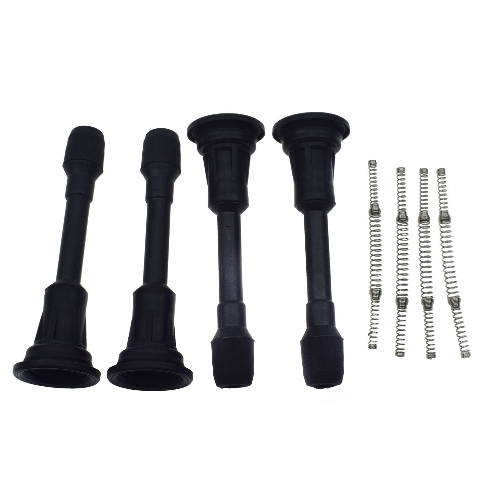 4-piece ignition coil rubber boot spring set for Nissan Altima Rogue Sentra Versa
