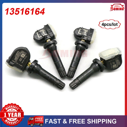 4PCS New TPMS 13516164 FOR GM for CHEVY for GMC for CADILLAC for BUICK TIRE PRESSURE SENSORS