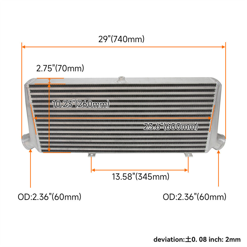 Intercooler Kit for Toyota Starlet GT E82 90-95 Glanza V EP91 96-99 1.3L 4E-FTE