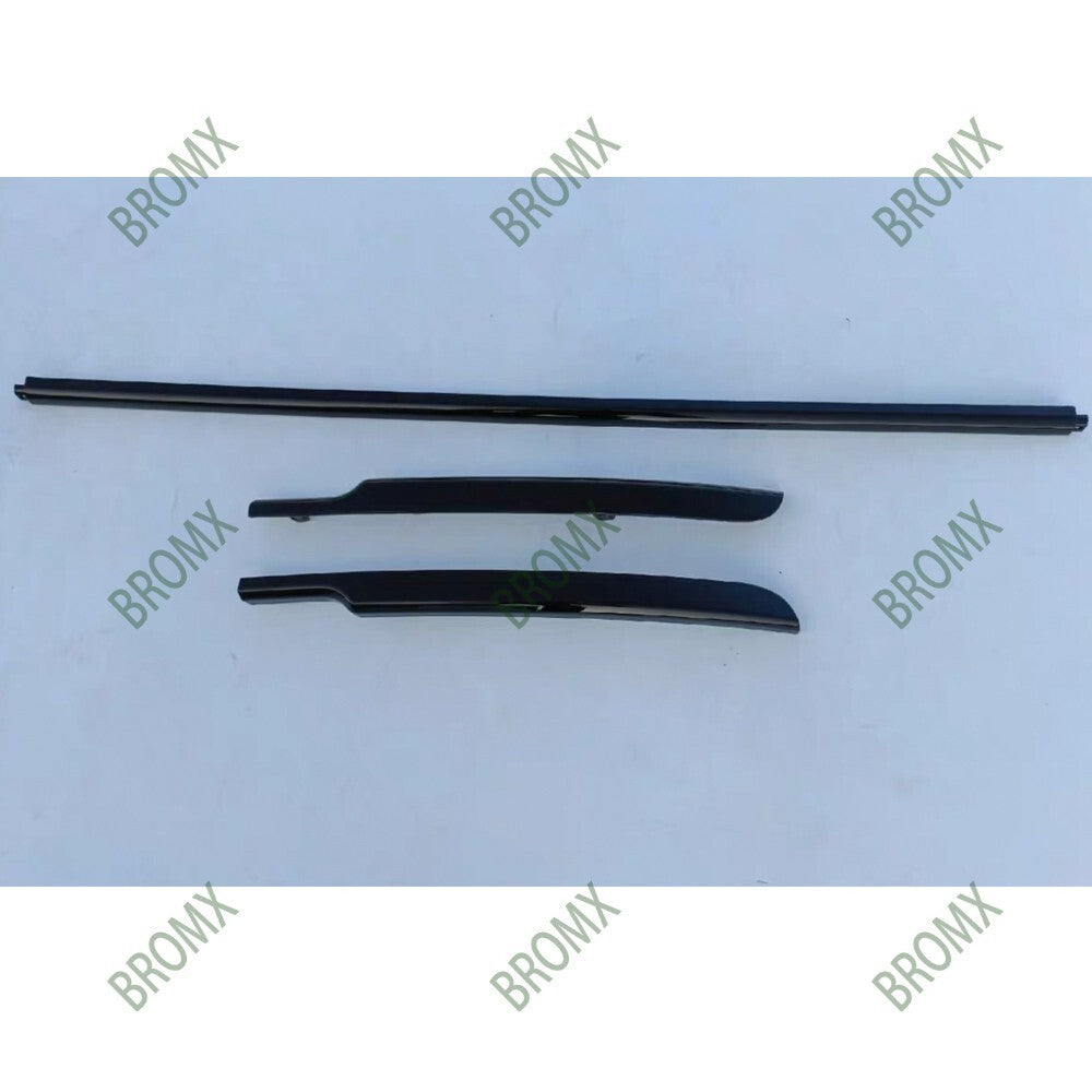 Front Bumper Protector Strip Trim Molding Fit for Range Rover L405 2013-17 Black