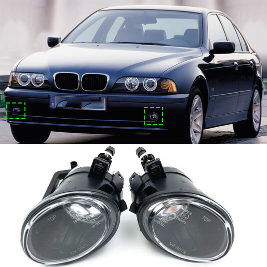 Pair LED Fog Light Daytime Running Light for BMW E39 5 Series E46 3 Series M3