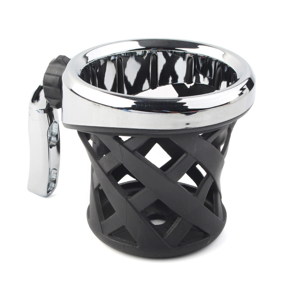 Handlebar Cup Holder Drink W/ Mesh Basket Mount Longer for Honda Goldwing GL1800
