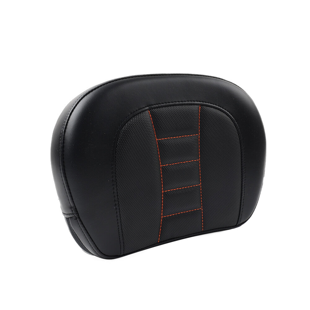 Sissy Bar Passenger Backrest Pad Fit for Harley Touring Road King FLHRC FLHRS 97-23