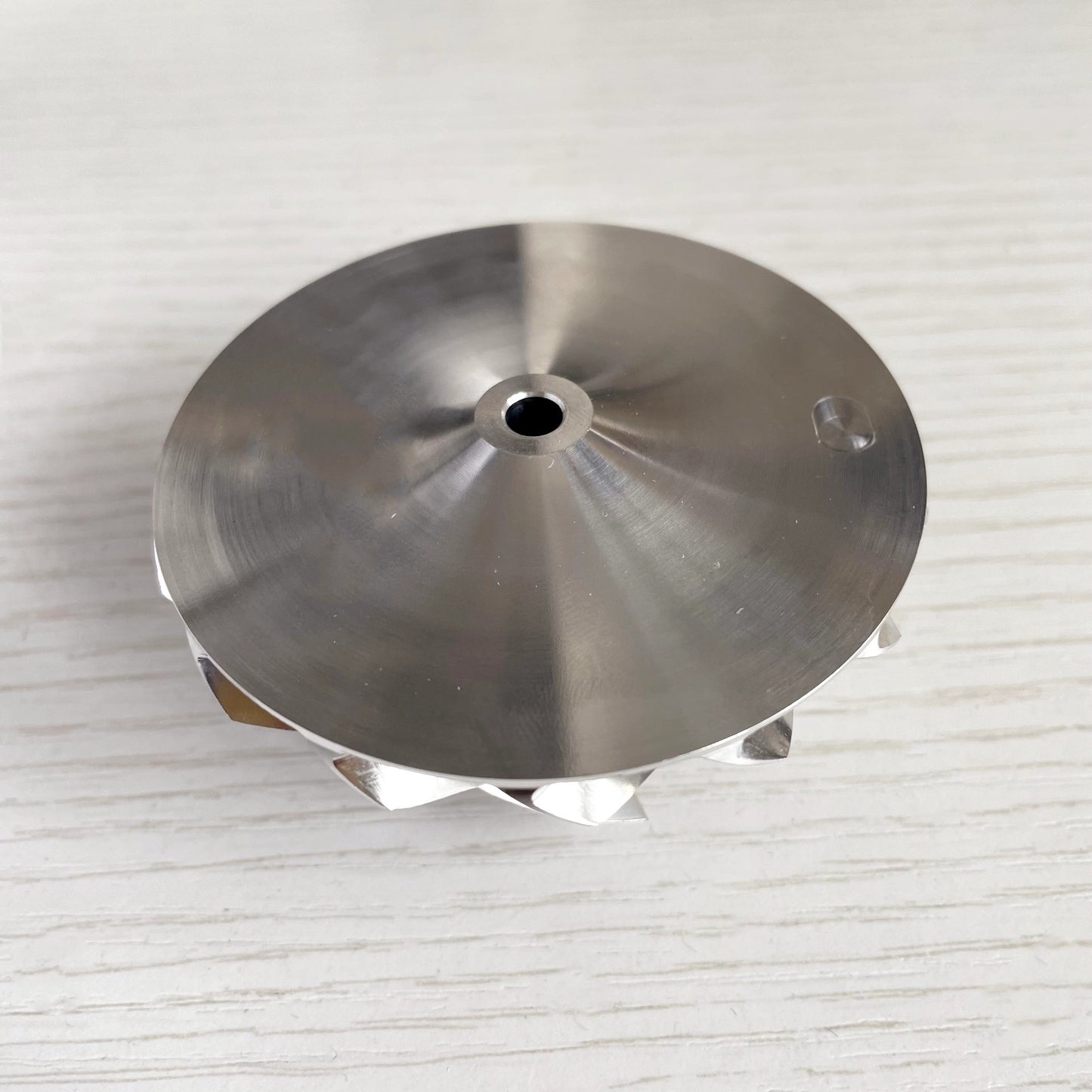 GT15-25 52.50/68.00 mm 7+7 Blade Turbine Aluminum 2618/Burnt Compressor Wheel