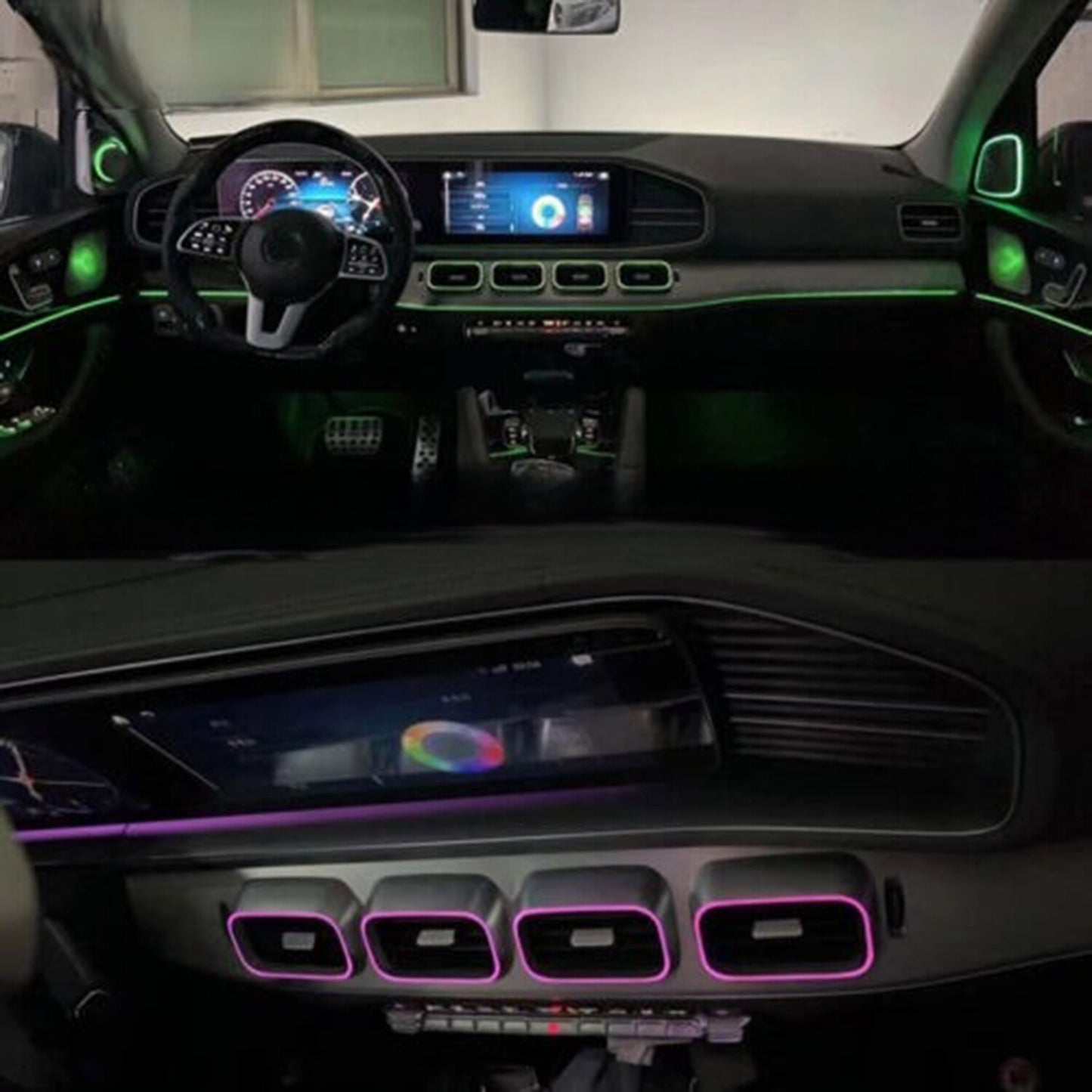 LED Air Vent Ambient Light for Mercedes-Benz GLS GLE W167 20-2023 GLE350 GLE450