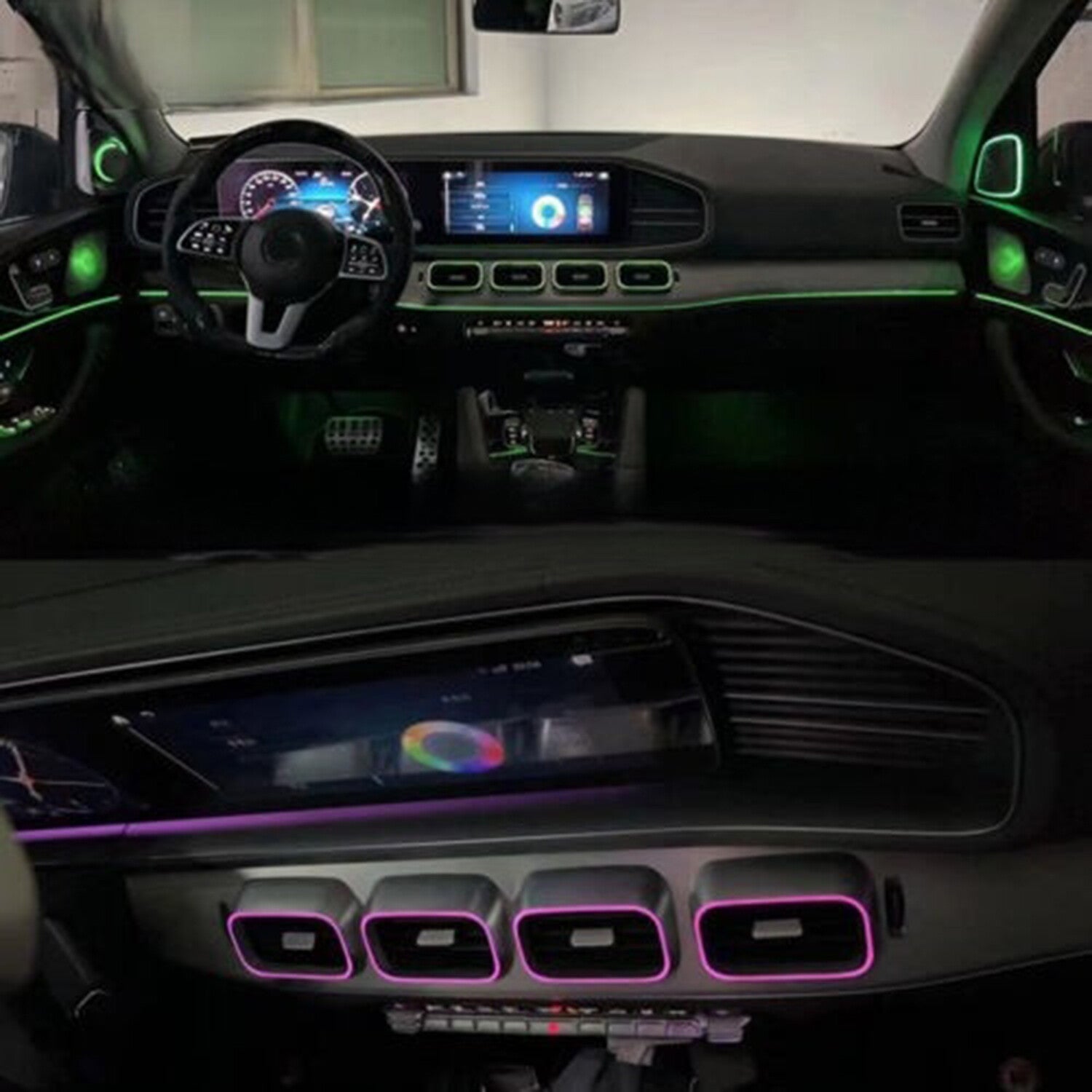 LED Air Vent Ambient Light for Mercedes-Benz GLS GLE W167 20-2023 GLE350 GLE450