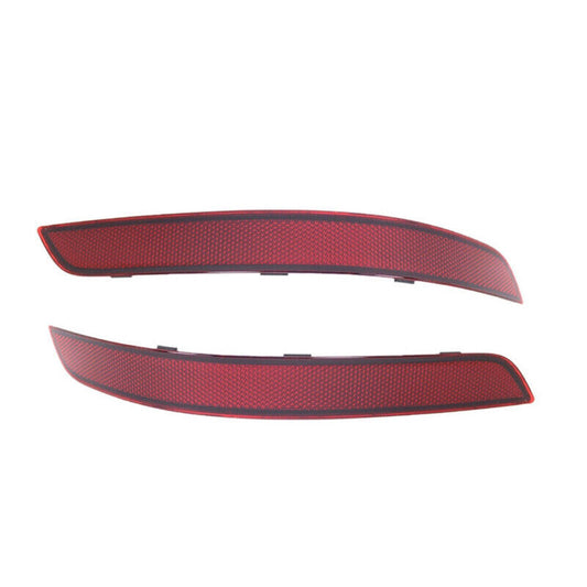 Two-piece set of rear left and right bumper reflectors suitable for Mercedes-Benz GLK250 GLK350
