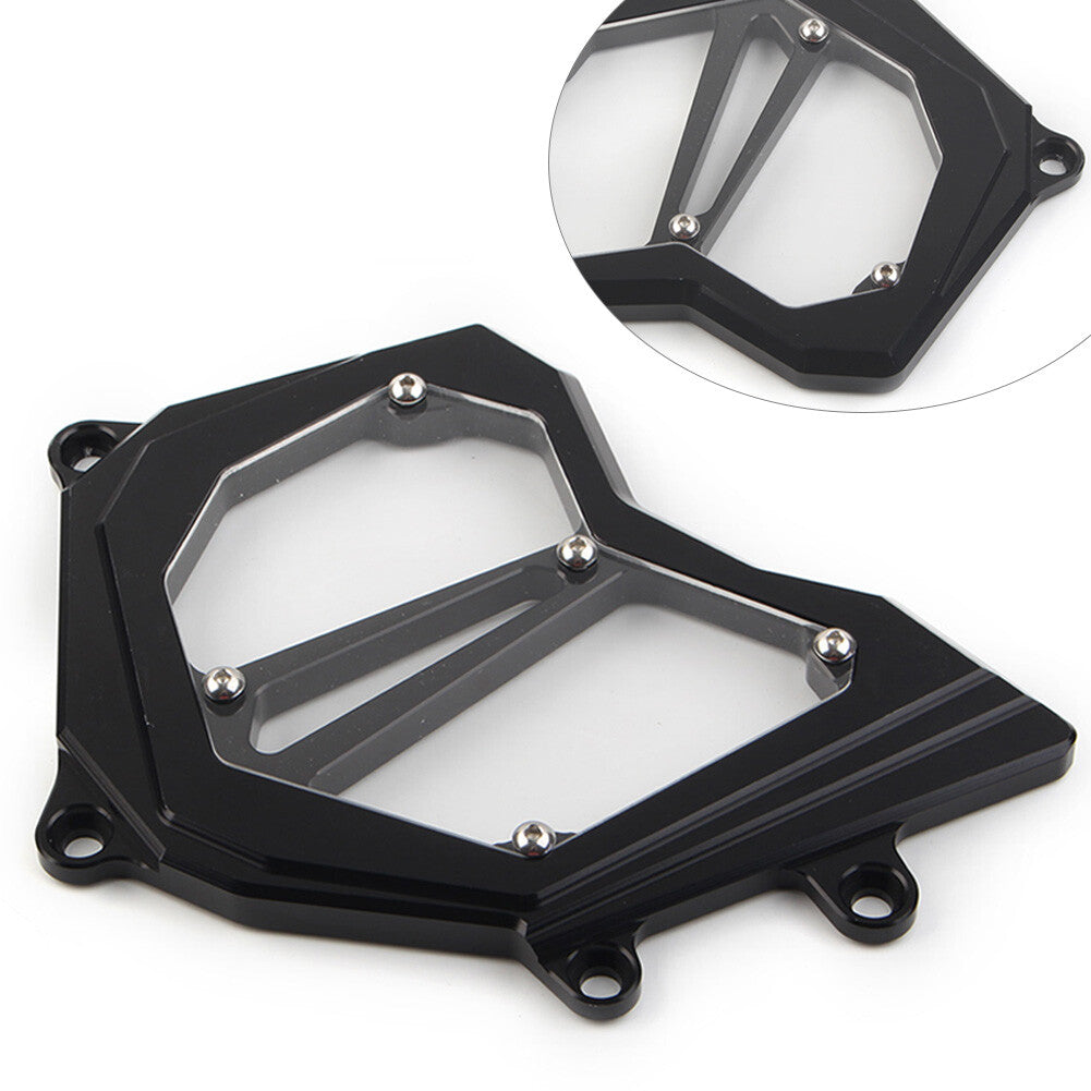 CNC Front Sprocket Cover Chain Guard for KAWASAKI ZX10R 2011-2023 Black cl