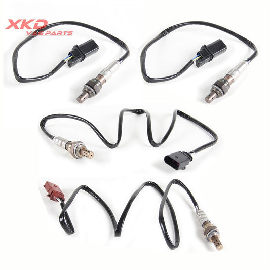 3.2L 2.4L 4 Front and Rear Oxygen Sensor Kit Suitable for Audi A4 A6 AUK BDW BYU CALA