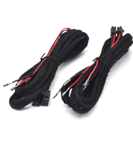 4x Retrofit Door light Cable step courtesy for Mercedes W176 W205 W212 W213 GLE