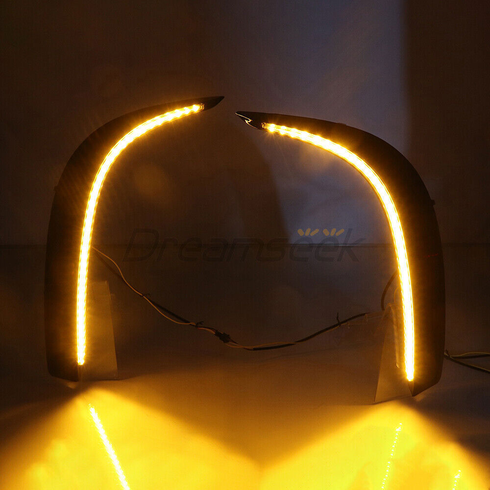 LED DRL Daytime Running Light Turn signal light for Toyota Highlander XSE 20-24