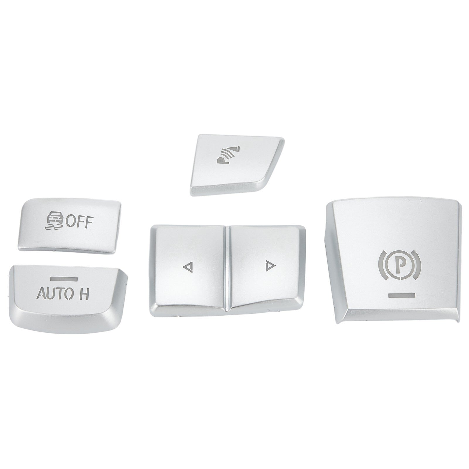 5-piece pack of handbrake gear shifter side switch P button cover for 5 6 series X3
