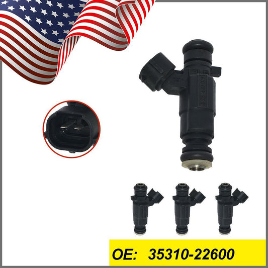 4X Fuel Injector 35310-22600 for 2000-05 for Hyundai Accent 1.5L 1.6L l4 9260930006