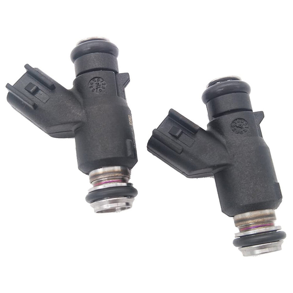2Pcs Fuel Injector 27654-06 for Harley Davidson Motorcycle 25 Degree