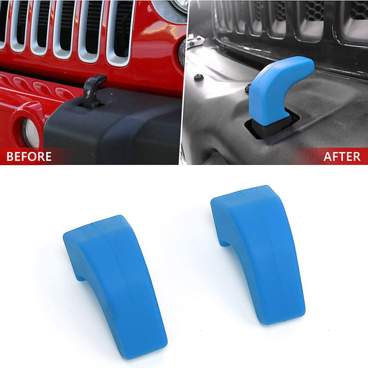 Bumper Tow Hook Covers for Jeep for Wrangler JK JL Gladiator JT 2007-2022