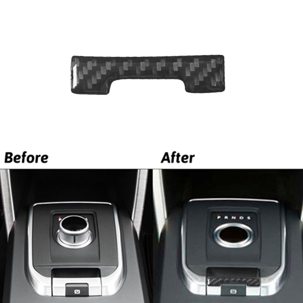 Carbon Fiber Console P-Gear Cover Trim for Land Rover Discovery Sport 2015-2019