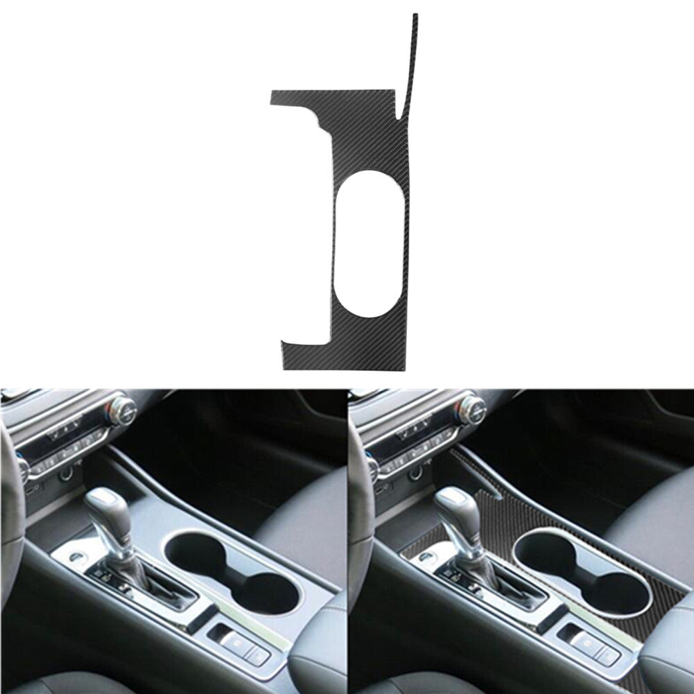 Carbon Fiber Interior Gear Shift Panel Cover Trim for Nissan Altima 2019-2022