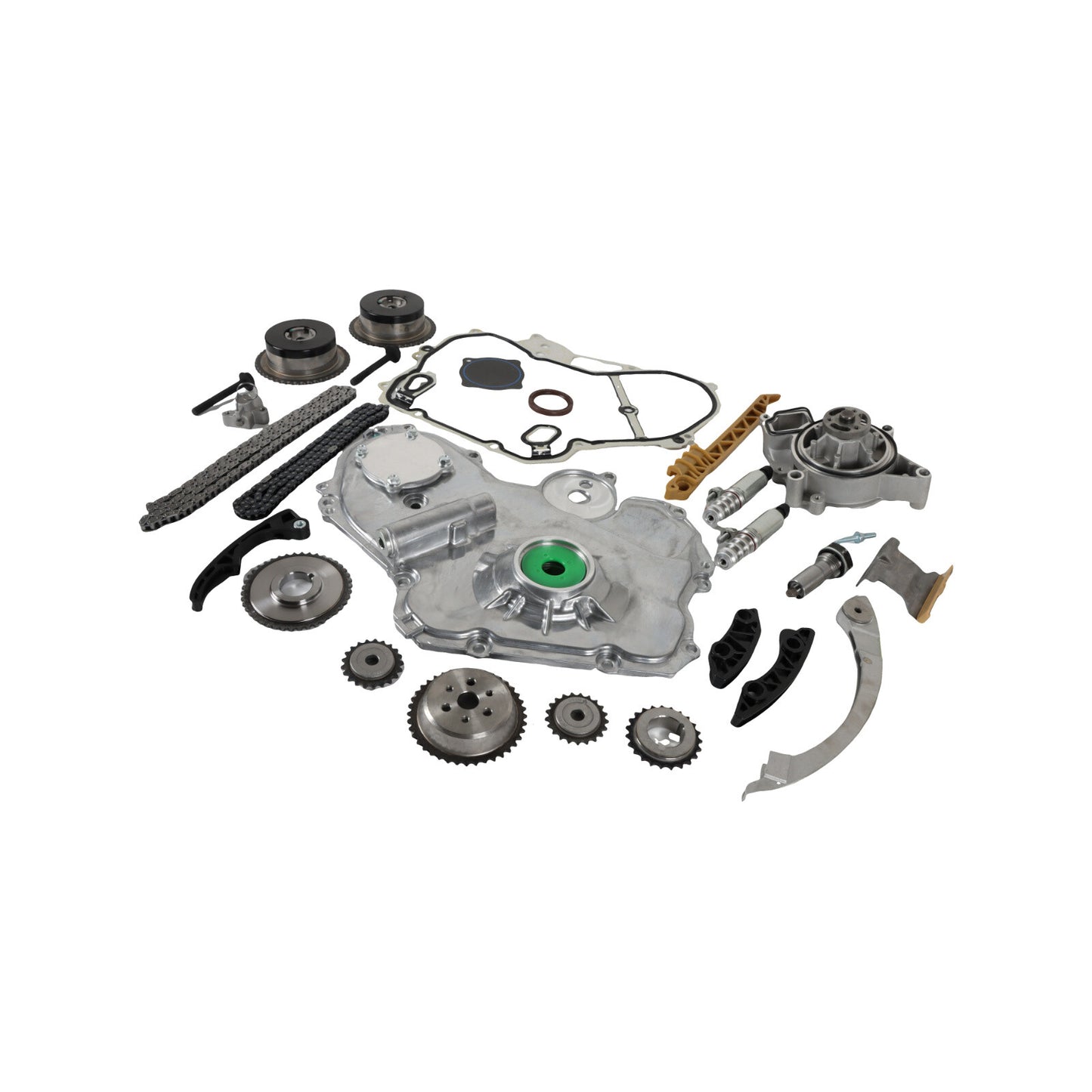 Fit For GM Ecotec 2.4L Timing Chain Kit VCT Selenoid Actuator Gear Water Pump US