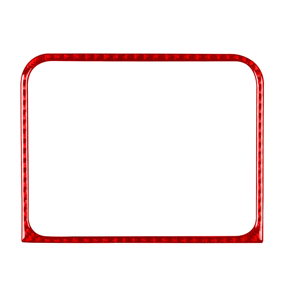 GPS Navigation Panel Cover Trim Fit for Jeep for Wrangler JL Gladiator JT Red