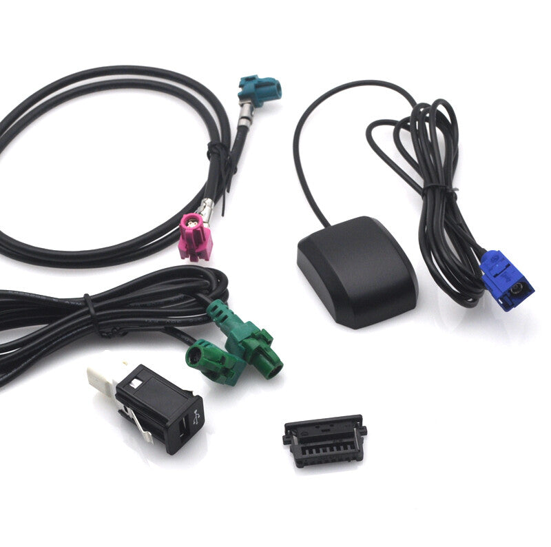 Retrofit Sav Professional Navigation Cable CID USB GPS 8pin for BMW CIC E90 E60