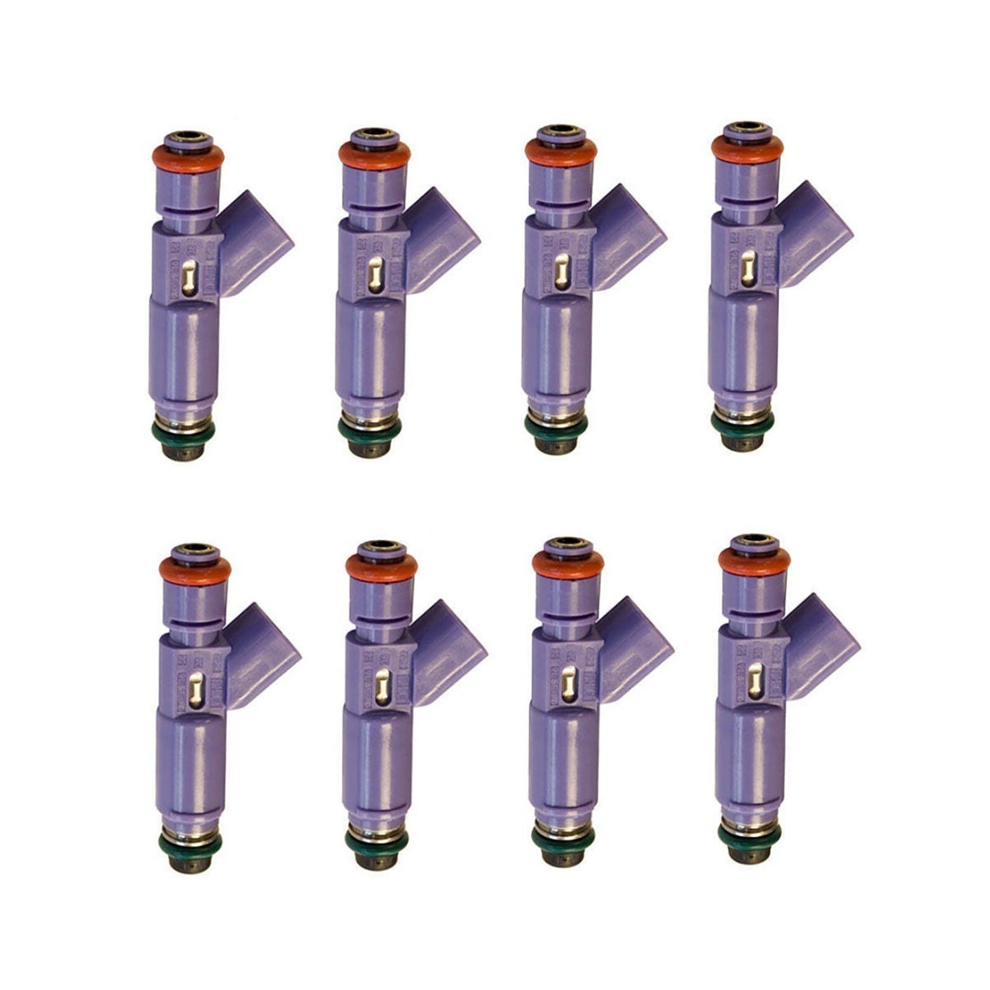 8PCS M-9593-LU24A Auto Fuel Injectors for Mustang GT 24 lb pound for Ford Racing