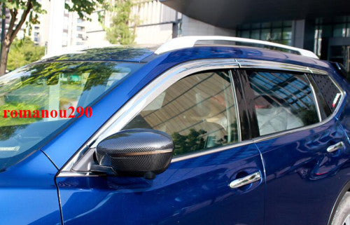 2016-2020 for Nissan Rogue Sport Chrome Window Visor Vent Shades Sun Rain Guards