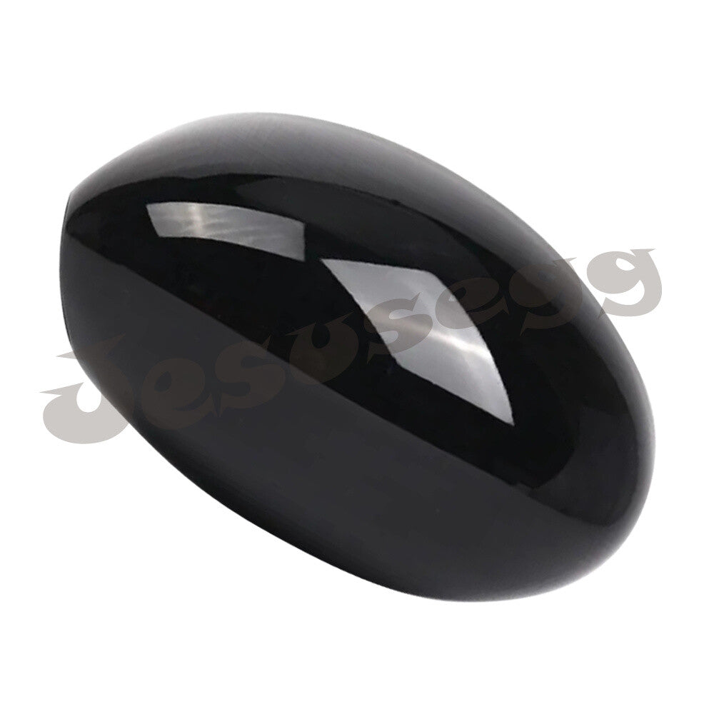 Fits 2000-2006 for Mini Cooper R50 R53 Hatchback Glossy Black Mirror Cover Cap