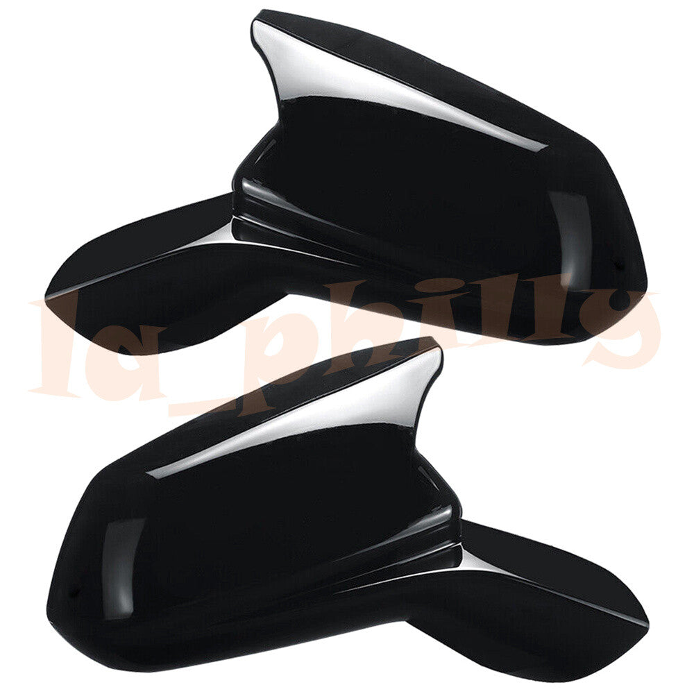 1Pair Mirror Cover Cap Black For 2016 2017 2018 2019 2020 21 2022 CHEVY CAMARO