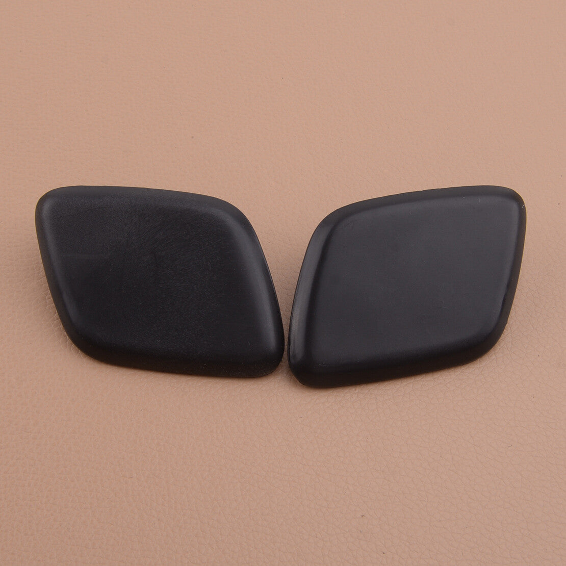 Pair Headlight Washer Nozzle Jet Cap Cover Lid Fit for Ford Focus 2012-2014