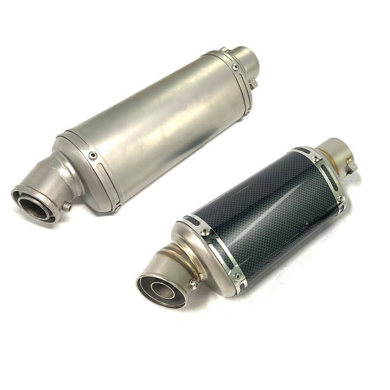 Motorcycle Exhaust Muffler For MT07 ER6N 502C With Silencer Baffles