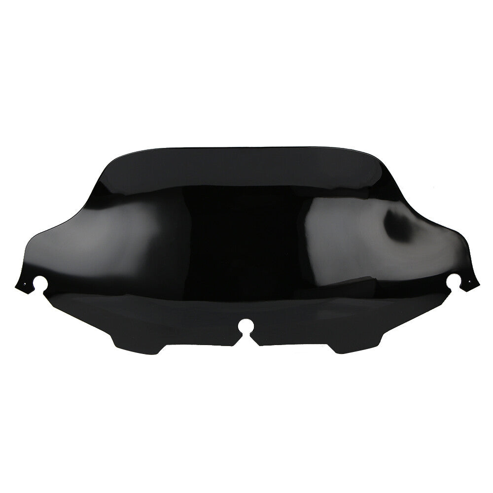 8-inch motorcycle black wave windshield suitable for Harley Electra Touring Glide