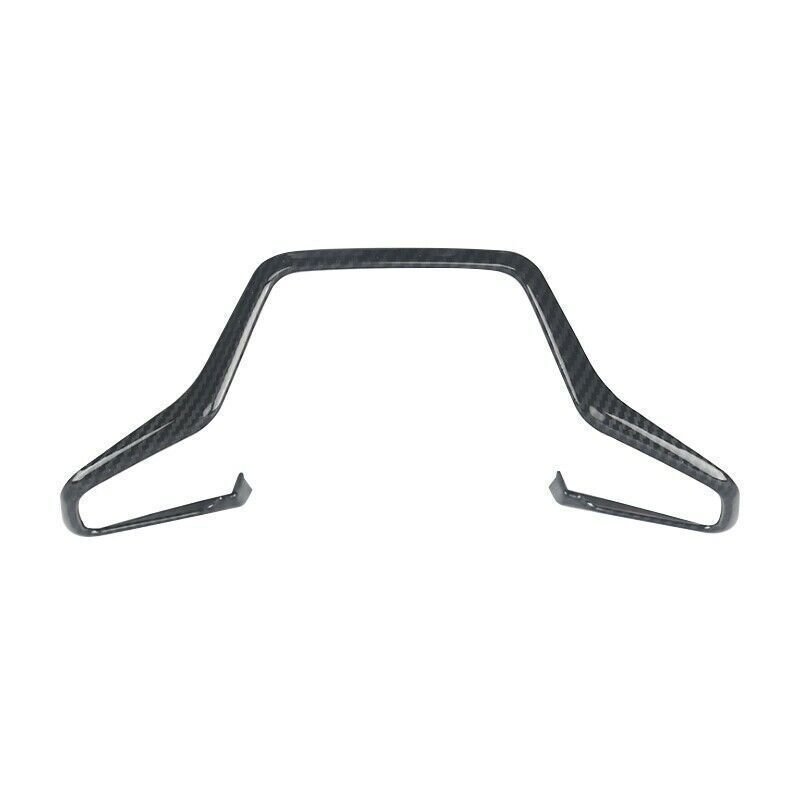 Steering Wheel Frame Cover Trim 1PCS for Honda CRV CR-V 2017-2022 Carbon Fiber