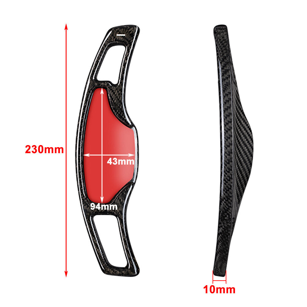for Cadillac CT5 Forged Carbon Fiber Steering Wheel Paddle Shifter Extension