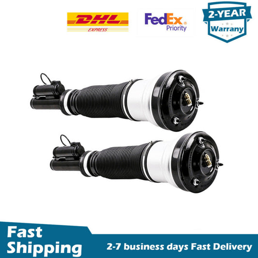 Pair Front Air Suspension Shocks for Mercedes W220 S350 S430 RWD S500 1998-2006